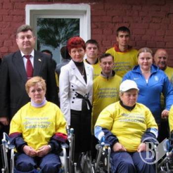 Відкрито оновлене приміщення обласного центру інвалідів у Чернігові. ФОТО Відкрито оновлене приміщення обласного центру інвалідів у Чернігові. ФОТО