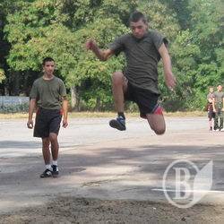 Олімпійський урок у військовому ліцеї. Фото Олімпійський урок у військовому ліцеї. Фото