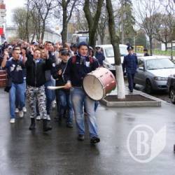 Фанати чернігівської Десни влаштували ювілейний марш. ФОТОрепортаж