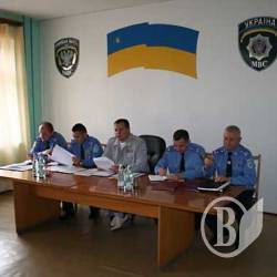 У Срібному - виїзна колегія УМВС