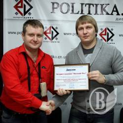 «Високий Вал» - найбільш авторитетний ЗМІ на Чернігівщині у 2012 році! (фоторепортаж)
