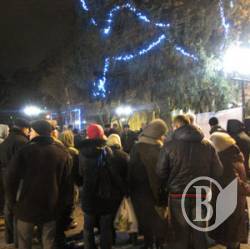 Чернігів: На євромайдані вітали зі старим 1937-роком! Чернігів: На євромайдані вітали зі старим 1937-роком!