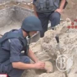 У центрі міста ліквідували потенційний вибух У центрі міста ліквідували потенційний вибух
