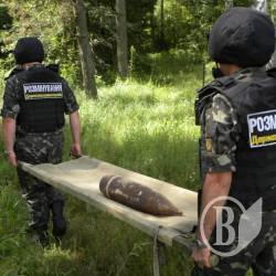 Чорні археологи активно збирають снаряди… Чорні археологи активно збирають снаряди…