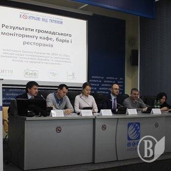 Кафе, бари та ресторани Чернігова сумлінно дотримуються закону про заборону куріння