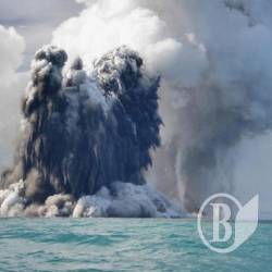 У Тихому океані з'явився новий острів У Тихому океані з'явився новий острів