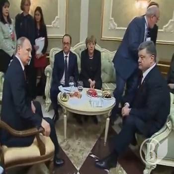 У Мінську розпочалась зустріч лідерів України, Франції, Німеччини та Росії У Мінську розпочалась зустріч лідерів України, Франції, Німеччини та Росії