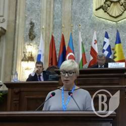 Україна разом з Романовою висловила протест під час виступу Наришкіна Україна разом з Романовою висловила протест під час виступу Наришкіна