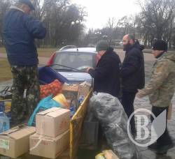 До Широкого Лану вирушили чернігівські волонтери До Широкого Лану вирушили чернігівські волонтери