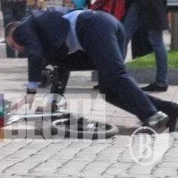 Велосипед отправил Кличко в нокдаун