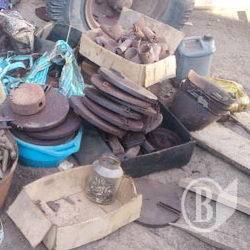 За металобрухт з місць боїв Другої Світової війни – від 3 до 7 років. Фото За металобрухт з місць боїв Другої Світової війни – від 3 до 7 років. Фото