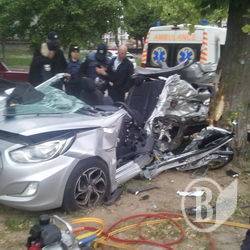 Двоє загинули у ранковому ДТП в Чернігові. Фото