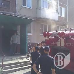 У неділю погоріла квартира. Загинув пес. Відео У неділю погоріла квартира. Загинув пес. Відео