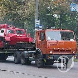 Пожежна спецтехніка вирушила на Красну площу. ФотоФакт