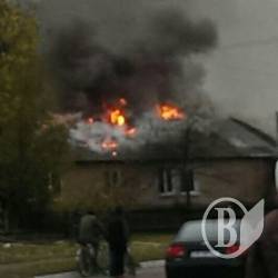 У Сновську згоріла школа – ФОТО У Сновську згоріла школа – ФОТО