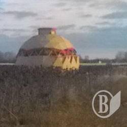 Будинок-купол зводить учасник АТО. ФотоФакт Будинок-купол зводить учасник АТО. ФотоФакт