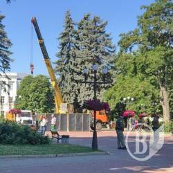 Могили зі скверу переносять на кладовище Могили зі скверу переносять на кладовище