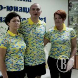 Веслувальники дякують Атрошенку, Моргуну і Лазарю Веслувальники дякують Атрошенку, Моргуну і Лазарю