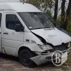 В 7:40 фургон «Sprinter» збив велосипедиста