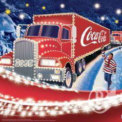 До Чернігова прибуває караван фур з рекламою «Coca-Cola» До Чернігова прибуває караван фур з рекламою «Coca-Cola»
