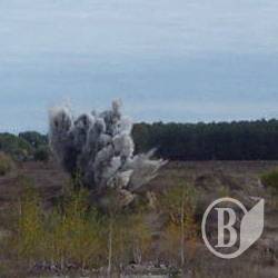 Сьогодні вибухнуть знахідки саперів у Ветхому Сьогодні вибухнуть знахідки саперів у Ветхому