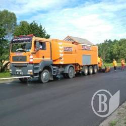 На шляху з Києва до Білорусі ремонтують 3 км дороги біля Чернігова На шляху з Києва до Білорусі ремонтують 3 км дороги біля Чернігова