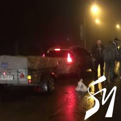Водій збив дитину на переході біля «Епіцентру» Водій збив дитину на переході біля «Епіцентру»
