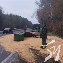 ДТП: посіяли озимі на київській трасі ДТП: посіяли озимі на київській трасі