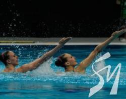 Українські синхроністки здобули бронзу чемпіонату світу в довільній програмі дуетів Українські синхроністки здобули бронзу чемпіонату світу в довільній програмі дуетів
