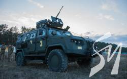 У «Десні» пройшли випробування дослідних зразків бронеавтомобілів «Козак-2м1» та «Варта-новатор»