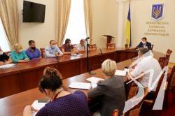 Голова Чернігівської ОДА зустрівся з колективом санаторію Пролісок