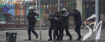 Протести у Казахстані: кількість затриманих перевищила 5 тисяч, більше сотні — в ізоляторах Протести у Казахстані: кількість затриманих перевищила 5 тисяч, більше сотні — в ізоляторах
