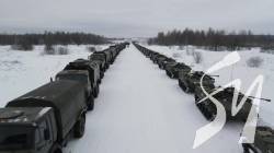 Внутрішні війська РФ помітили за десятки кілометрів від українського кордону – CIT Внутрішні війська РФ помітили за десятки кілометрів від українського кордону – CIT