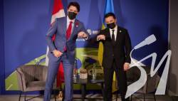 Зеленський обговорив із Трюдо посилення санкції проти росії Зеленський обговорив із Трюдо посилення санкції проти росії