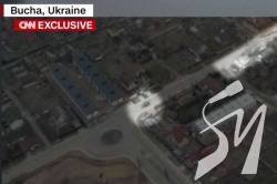 CNN отримав нове жахливе відео окупованої Бучі CNN отримав нове жахливе відео окупованої Бучі