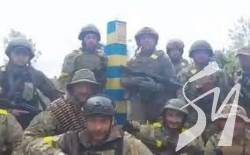 Захисники Харківщини вийшли на державний кордон України Захисники Харківщини вийшли на державний кордон України