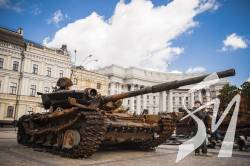Знищену ЗСУ військову техніку росіян покажуть у Празі