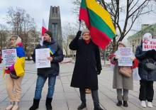 Україна – це наш брат: білоруси Литви вийшли на мітинг проти Лукашенка та агресії РФ