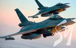 Україна розраховує задіяти F-16 на полі бою у лютому Україна розраховує задіяти F-16 на полі бою у лютому
